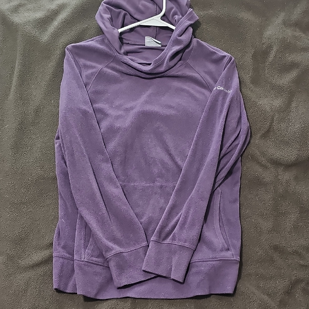 Calvin Klein Women's Cowl Neck Purple Sweater